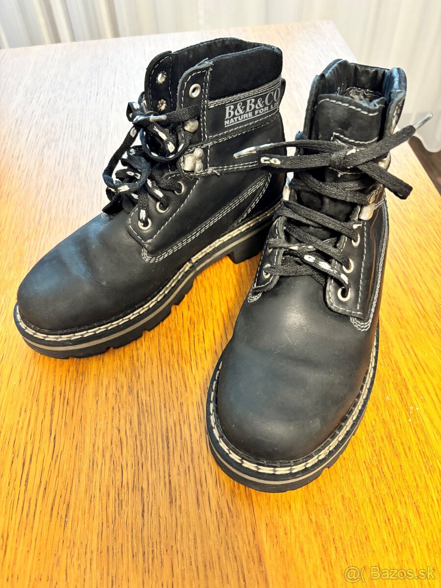 Topánky B&B & Co, veľkosť 38 - 6
