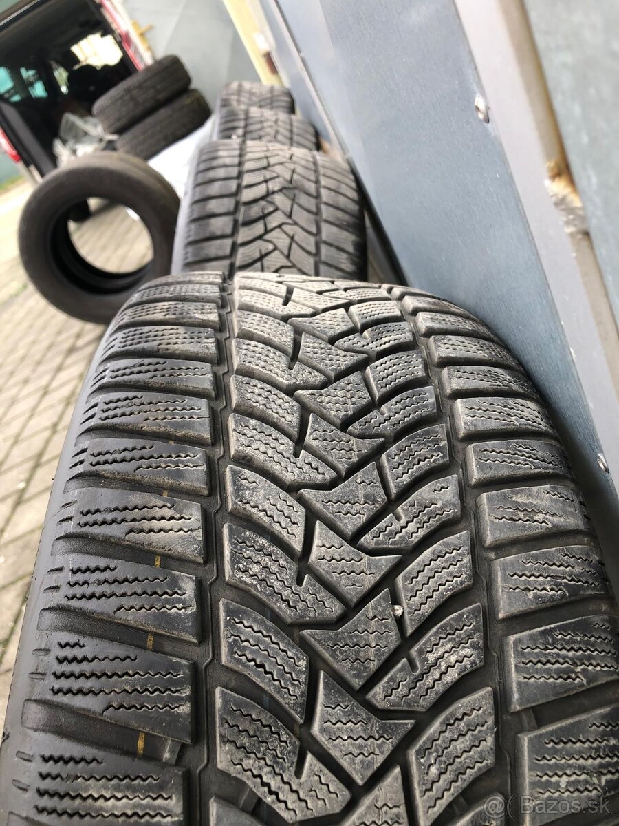 BMW e39 zimna sada 225/55 R16 pneu na elektronoch - 6