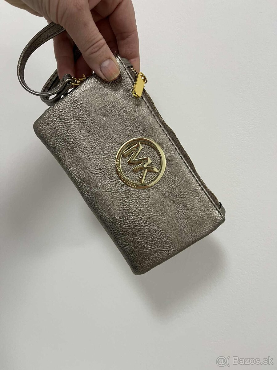 🤩 NOVÁ MK Wristlet Taštička/Peňaženka s 3 Priehradkami - 6
