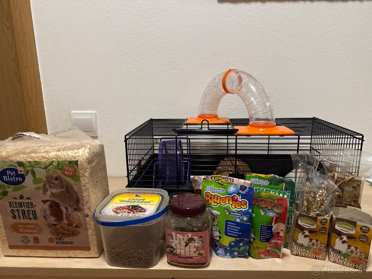 Predám klietku pre škrečka - 6