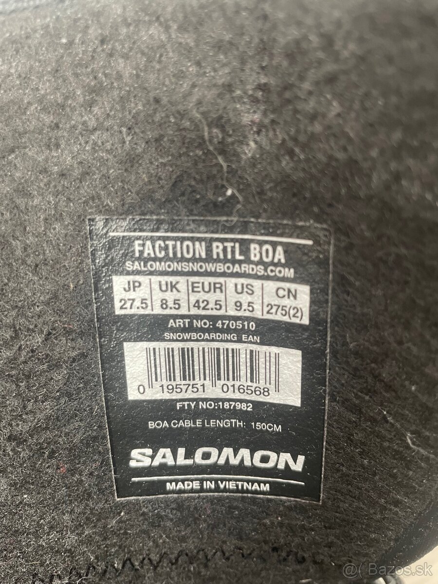 Snowboardové topánky Salomon - 6