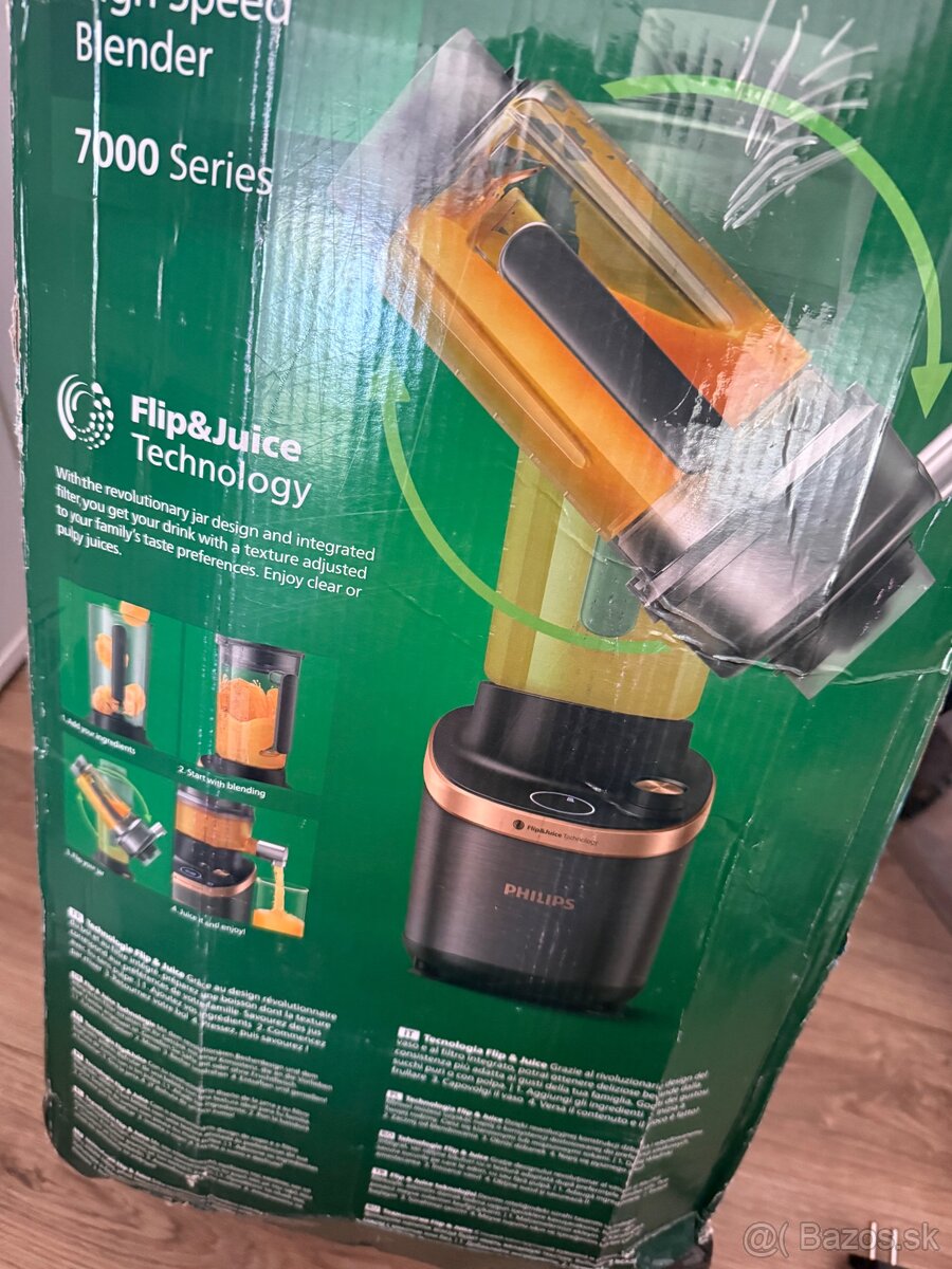 Stolný mixér Philips Flip & Juice Technology - 6