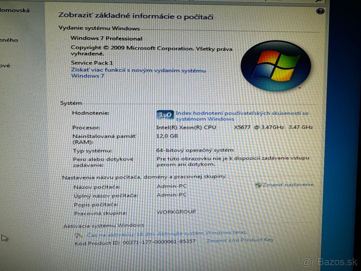 Server HP Proliant DL380 G7 + SAS disky - 6