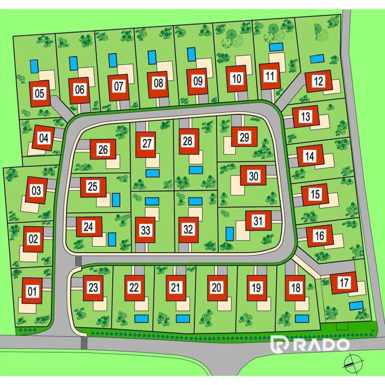 RADO | Slnečný pozemok na bývanie v obci Kočovce - Rakoľuby - 6