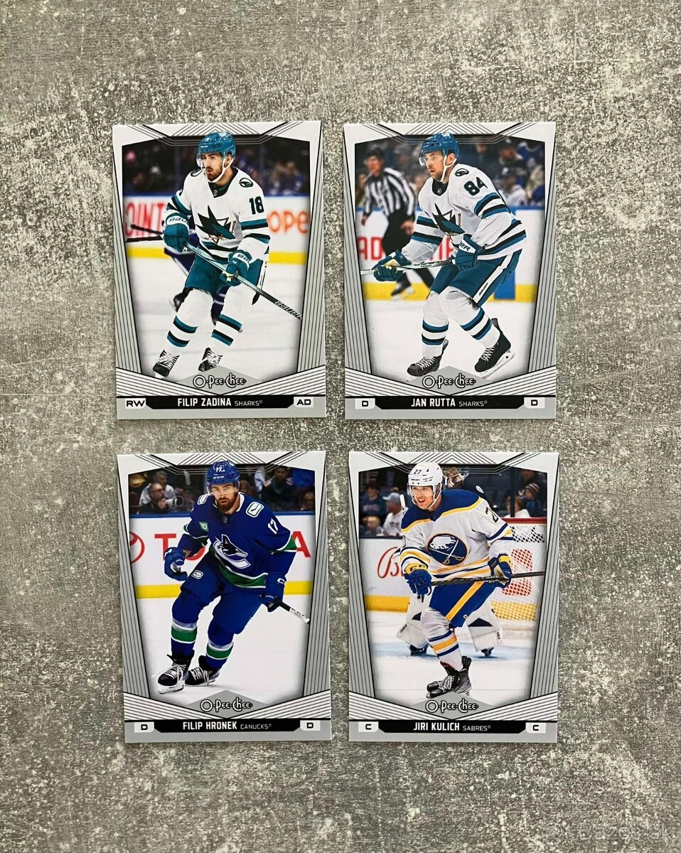 Hokejové kartičky / karty - Češi v NHL - 6