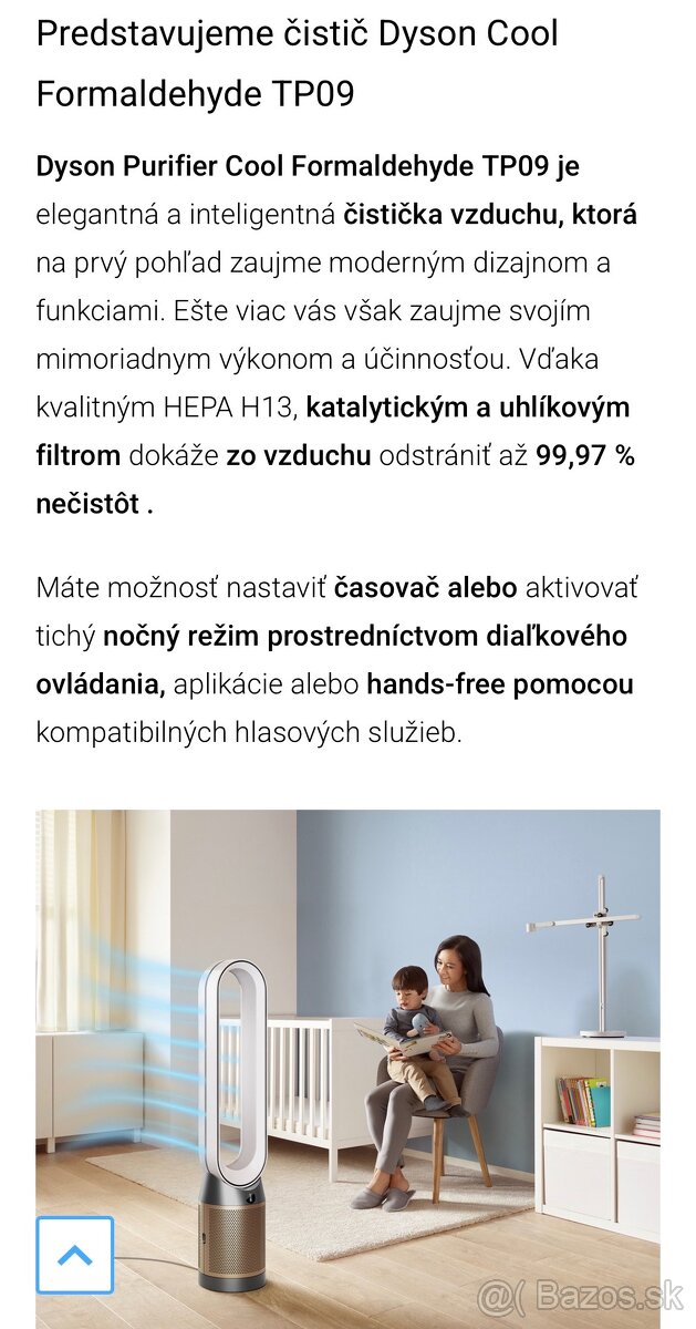 Čistička vzduchu Dyson - 6