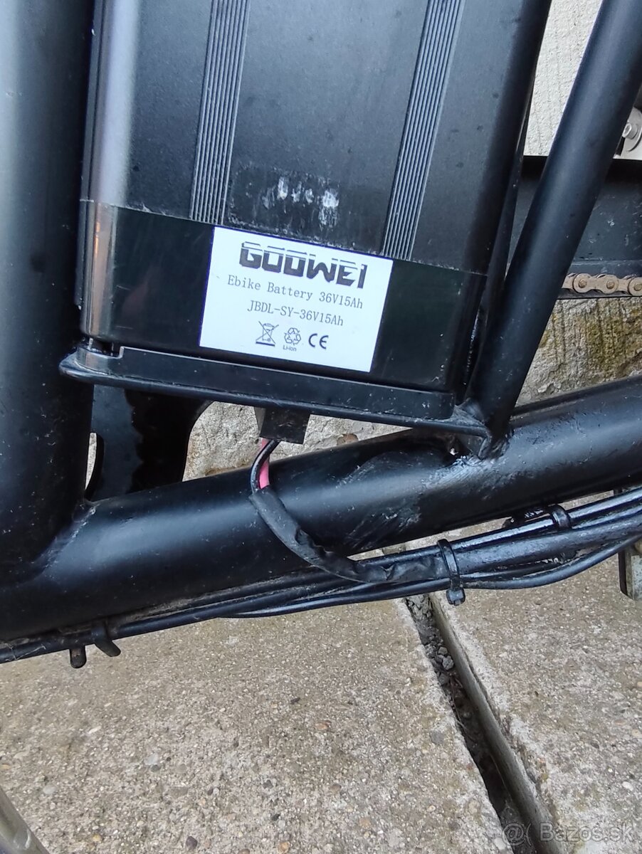 Elektrický trojkolesový bicykel - 6