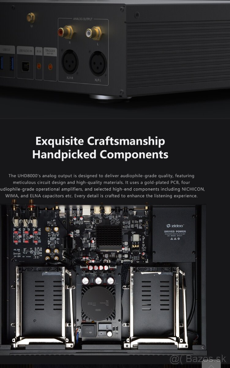 Predám Zidoo UHD 8000 - 6