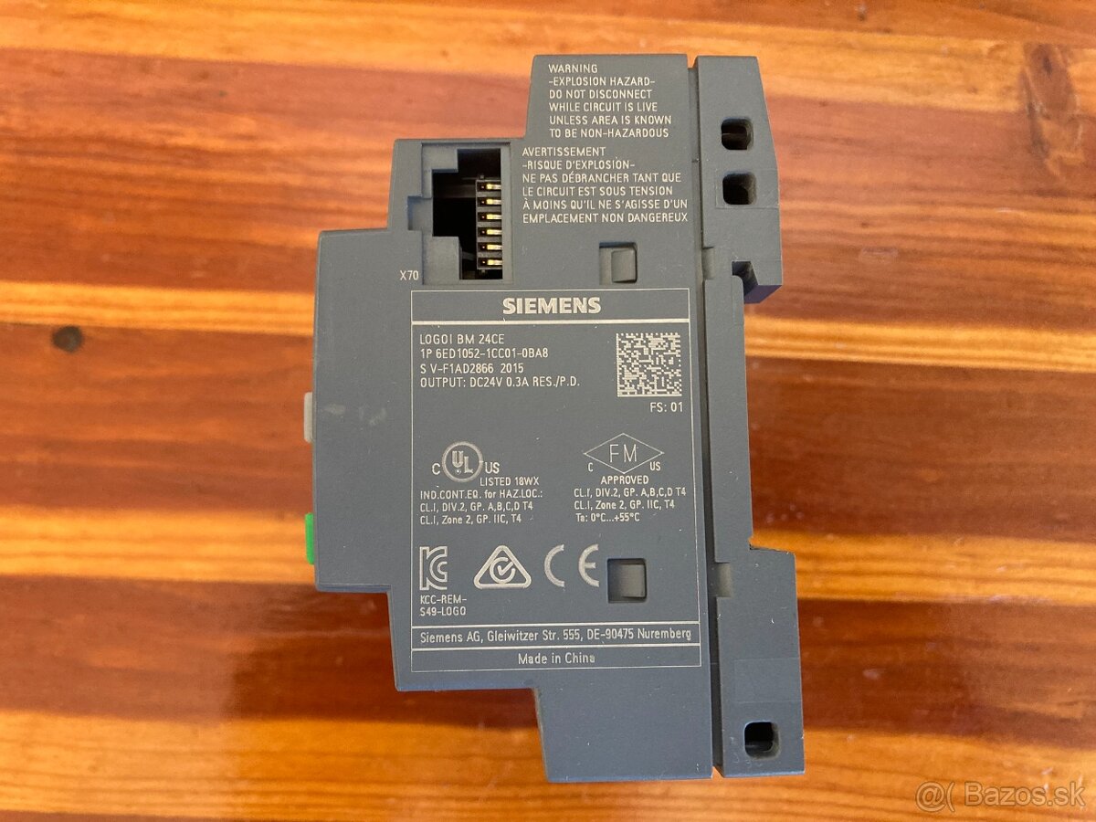 PLC Siemens Logo + analógová karta - 6