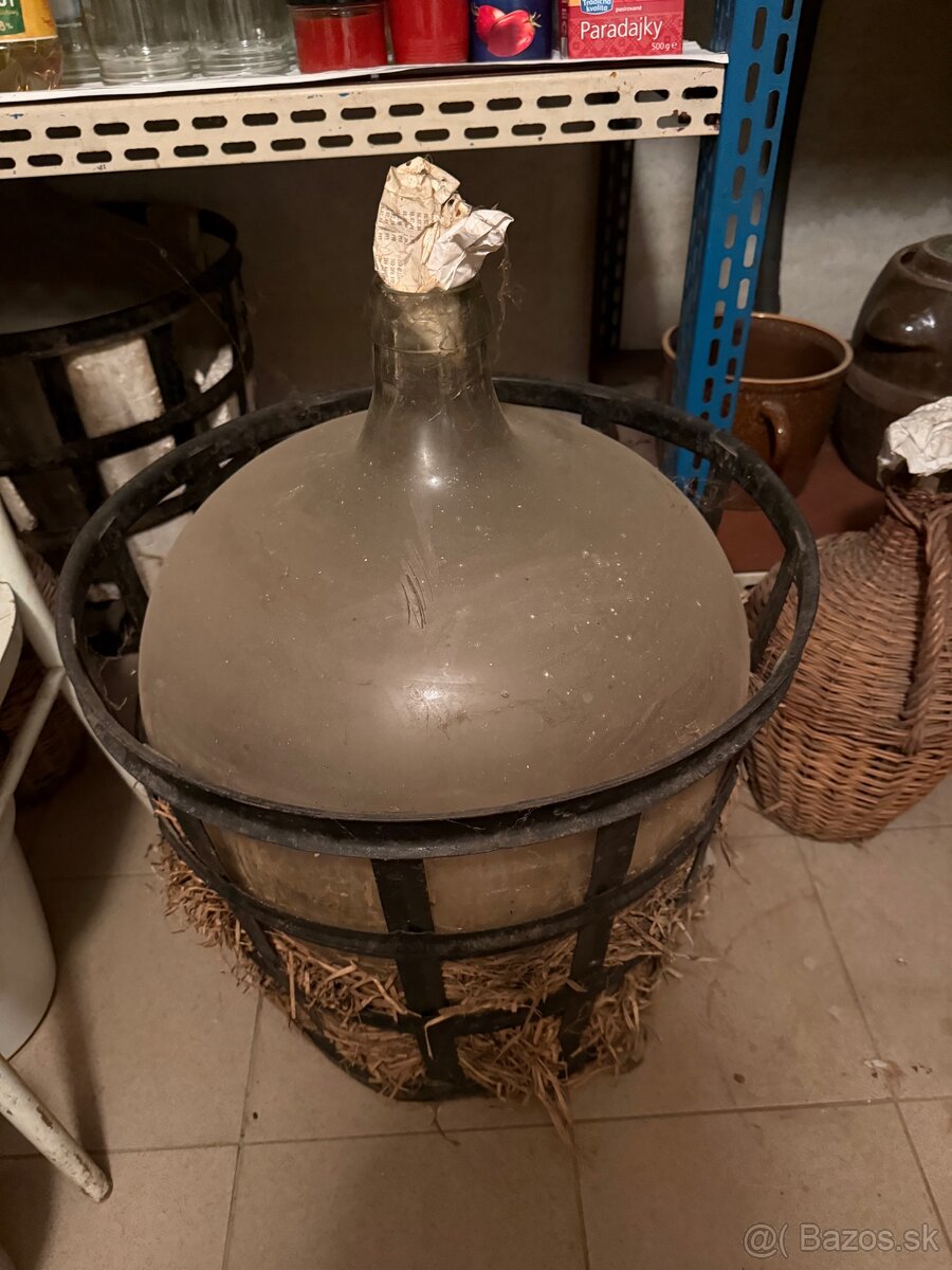 Demižony - rôzne objemy - 6