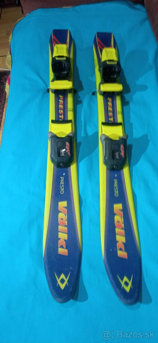 Predam detske lyze Volki Presto s viazanim + lyzuarky - 6