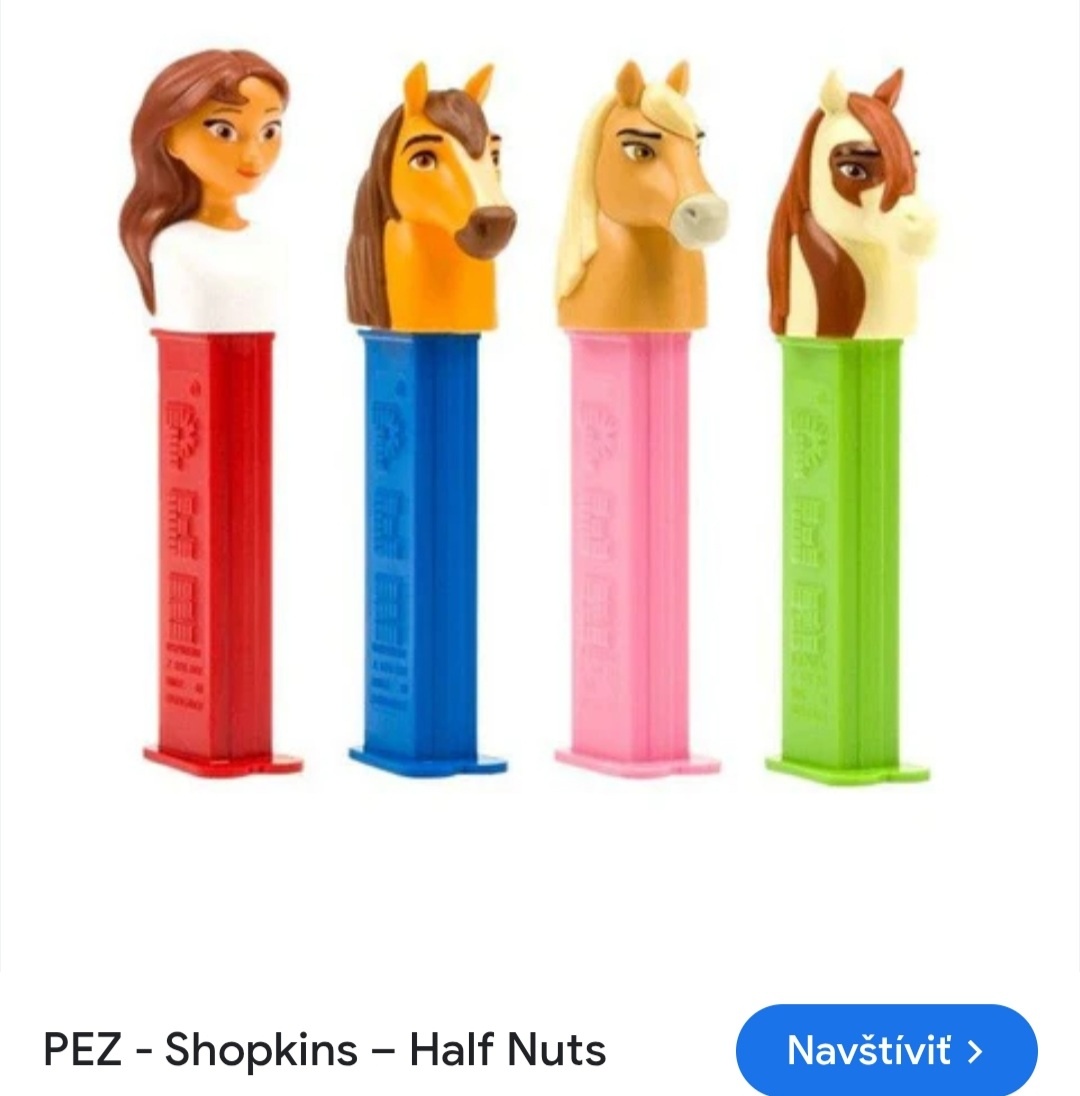 PEZ OBALY DISPENSER BONBONY BOX - 6