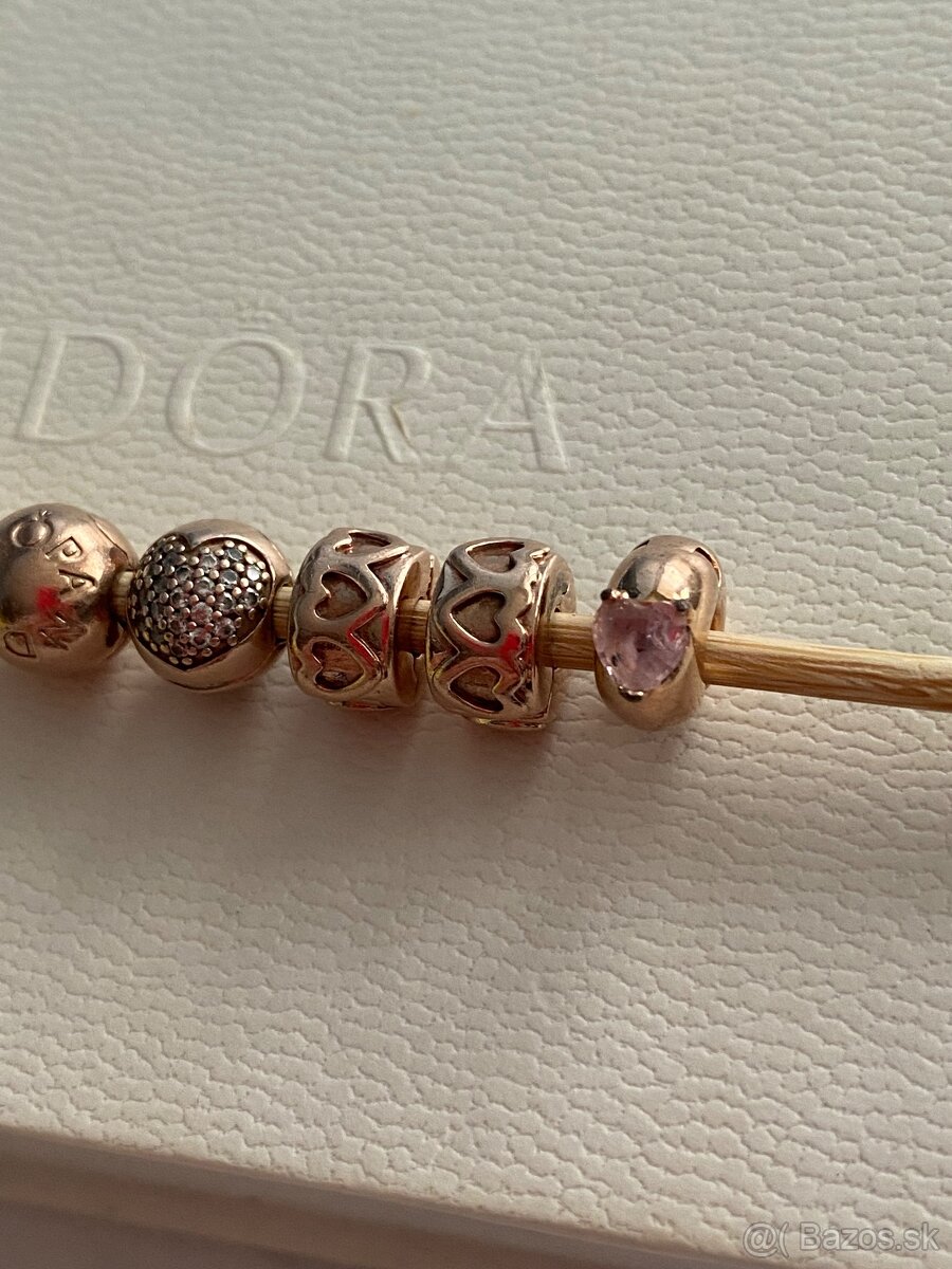 Pandora Rosegold koralky - 6