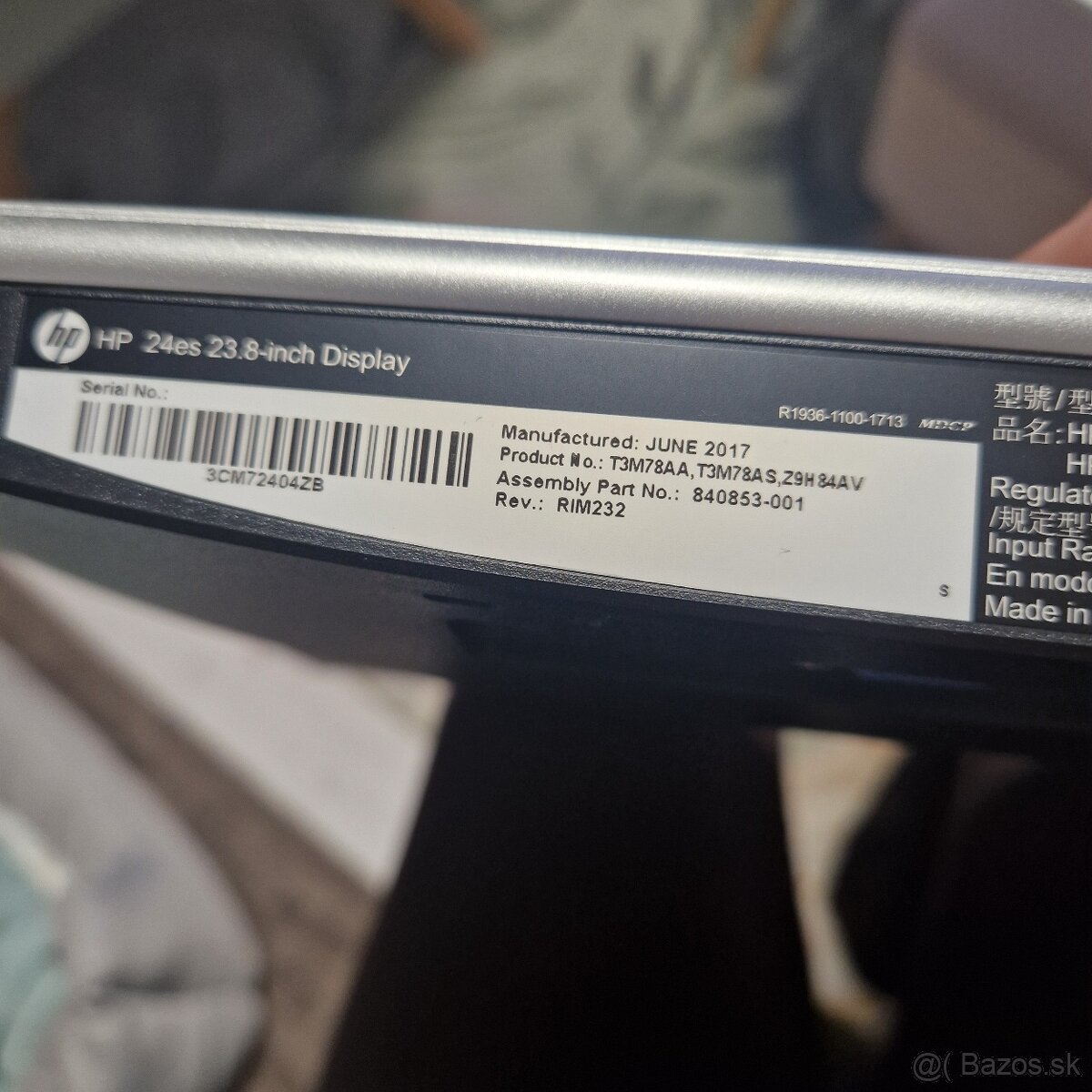 HP monitor ,klávesnica logitech - 6