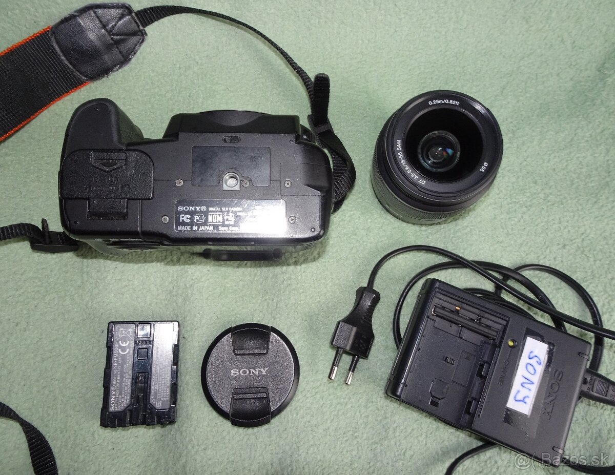 Predám dig. zrkadlovku SONY ALPHA A200 - komplet - 6