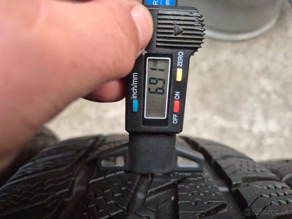 205/60 r16 zimné 4 ks MATADOR dezén 6,9- 6,5 mm - 6