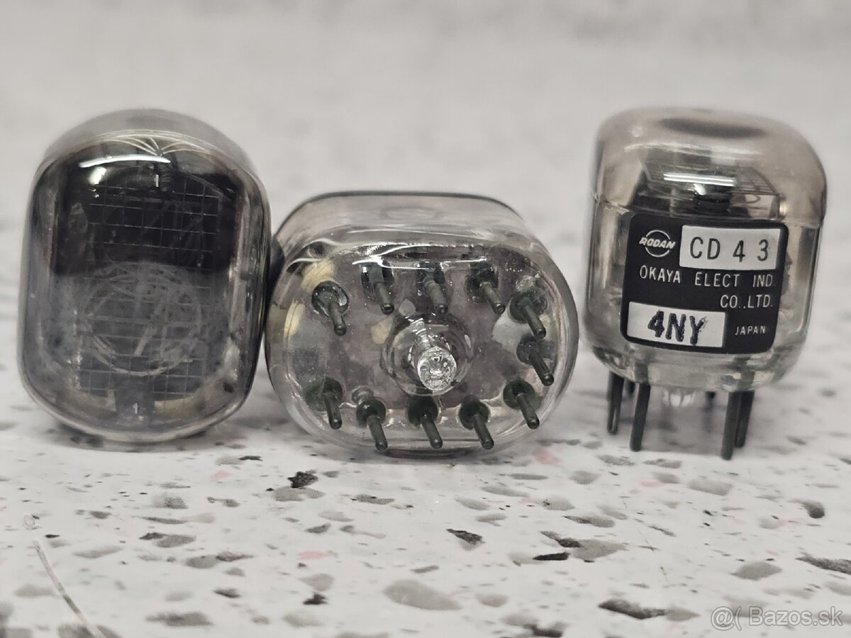 JAPAN NIXIE 》7x CD43 》RODAN 》OKAYA ELECT 》DIGITRON - 6