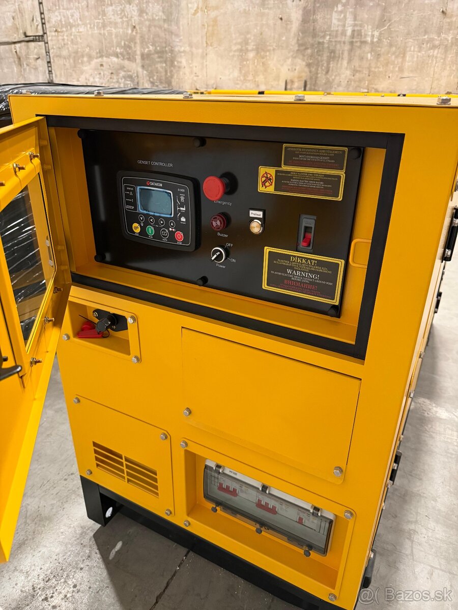 Naftová elektrocentrála PCA POWER 35 kVA s ATS. - 6