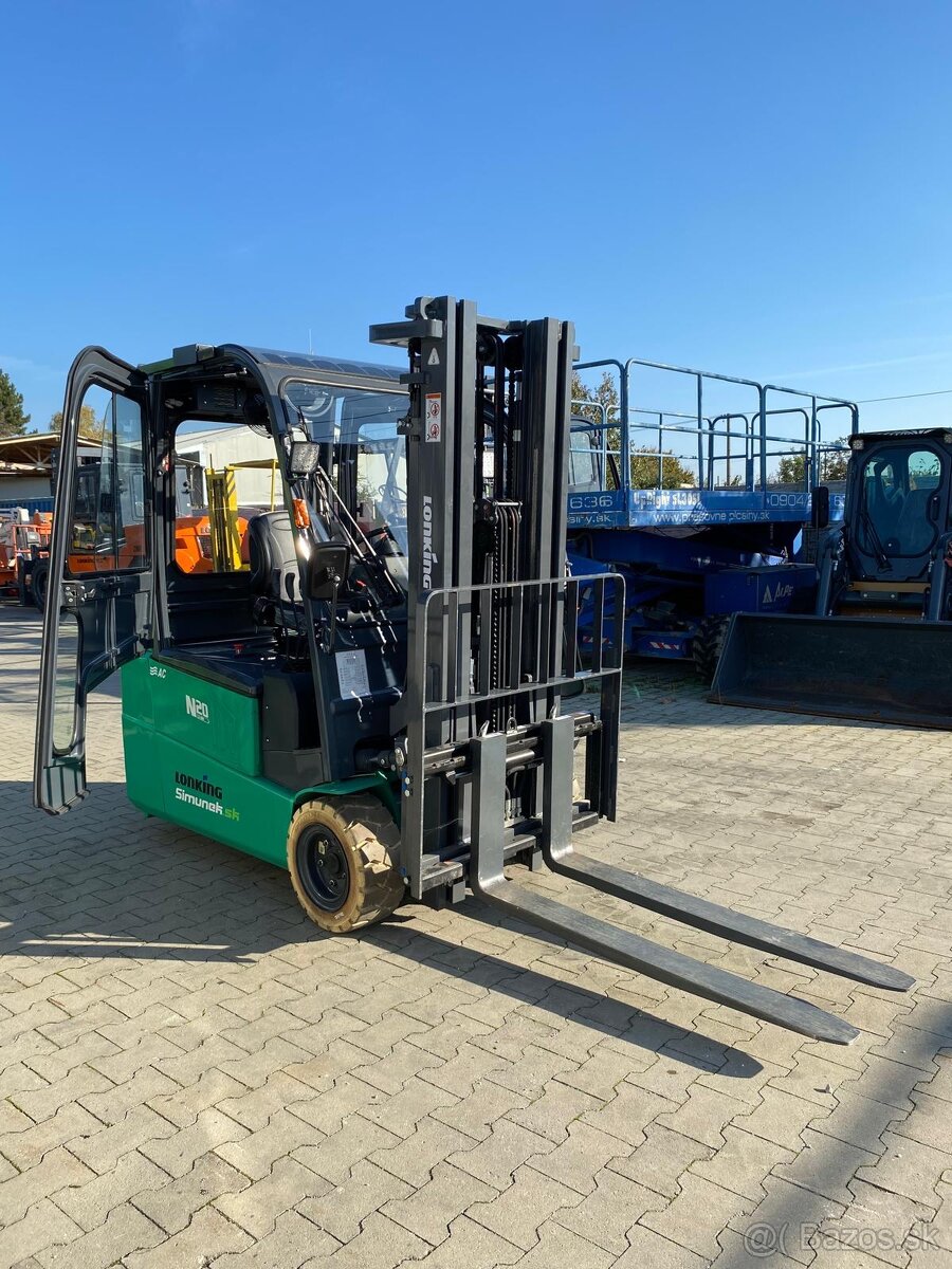 Nový vysokozdvižný elektrický vozík Lonking LG20BE - 6
