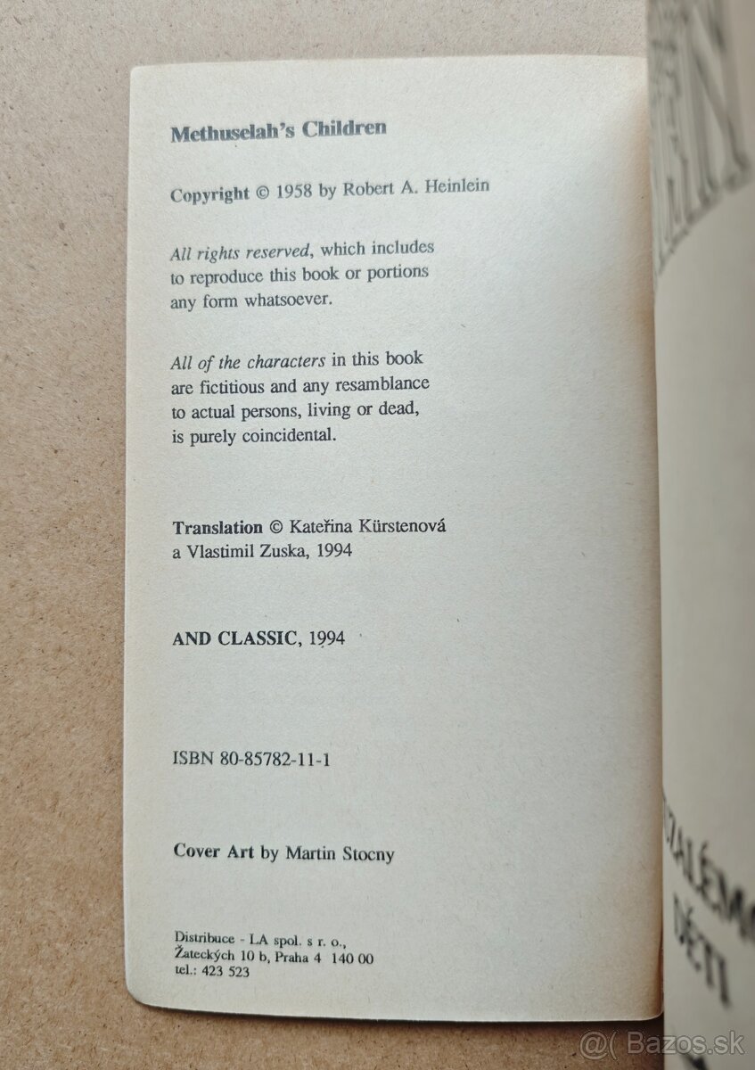 Robert A. Heinlein: METUZALÉMOVY DĚTI - 6