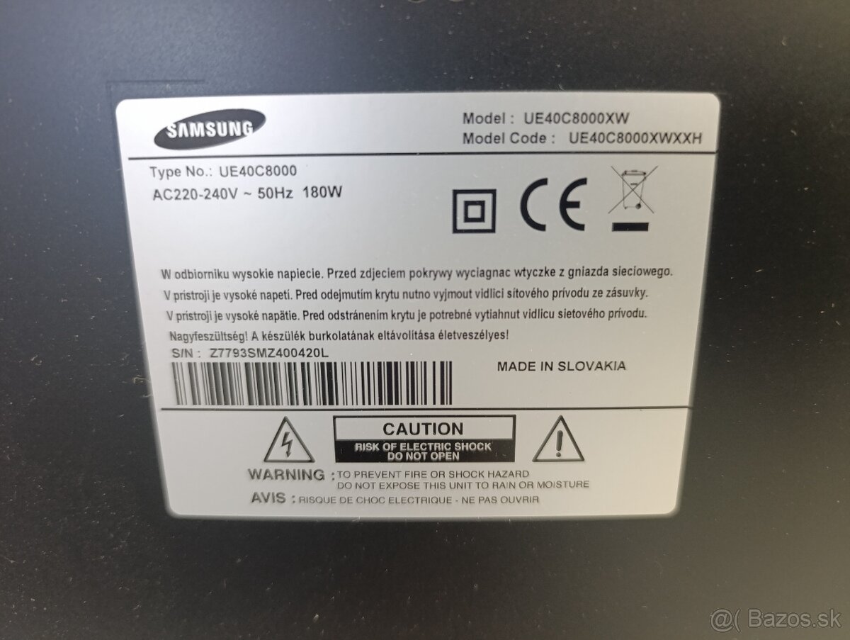 Samsung UE40C8000 - 6
