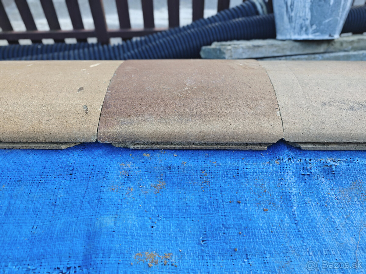 Keramické tvárnice / čiapky na plot / za symbolickú cenu - 6