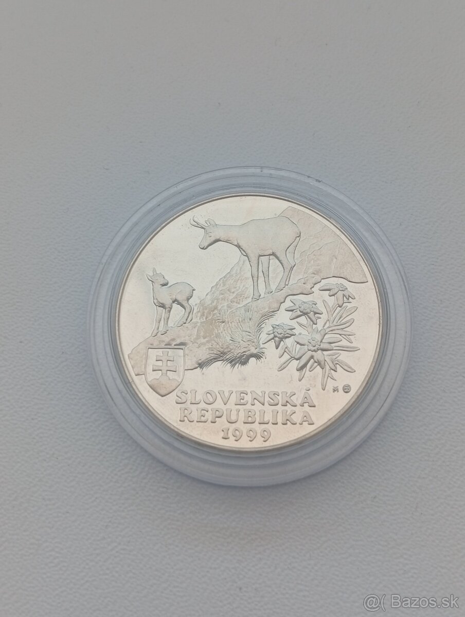 Strieborné 500 Sk mince - 6