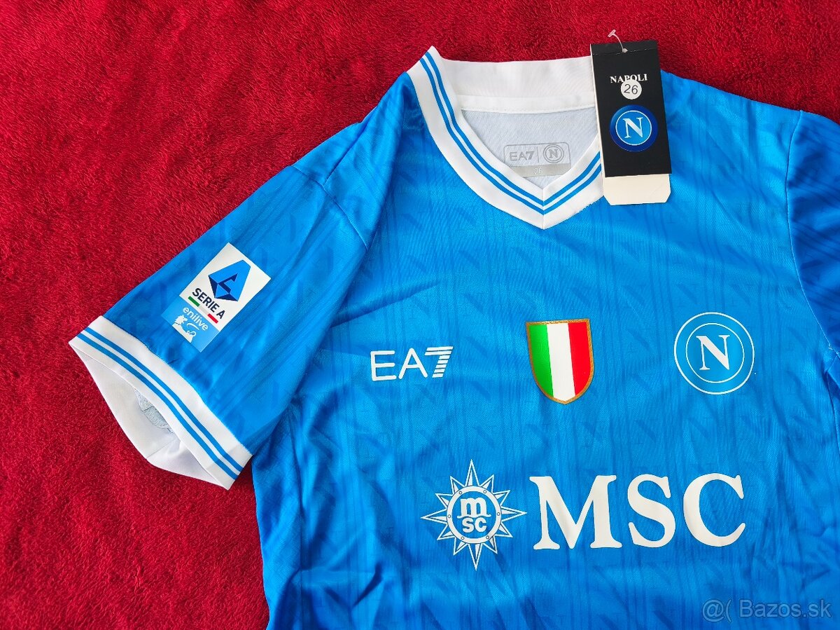 Detský futbalový dres SSC Neapol - Lobotka - 6