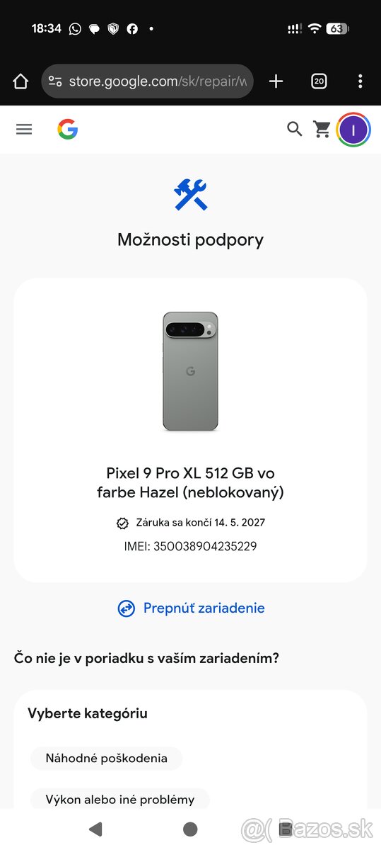 Google PIXEL 9 PRO XL 512GB HAZEL TOP stav - 6