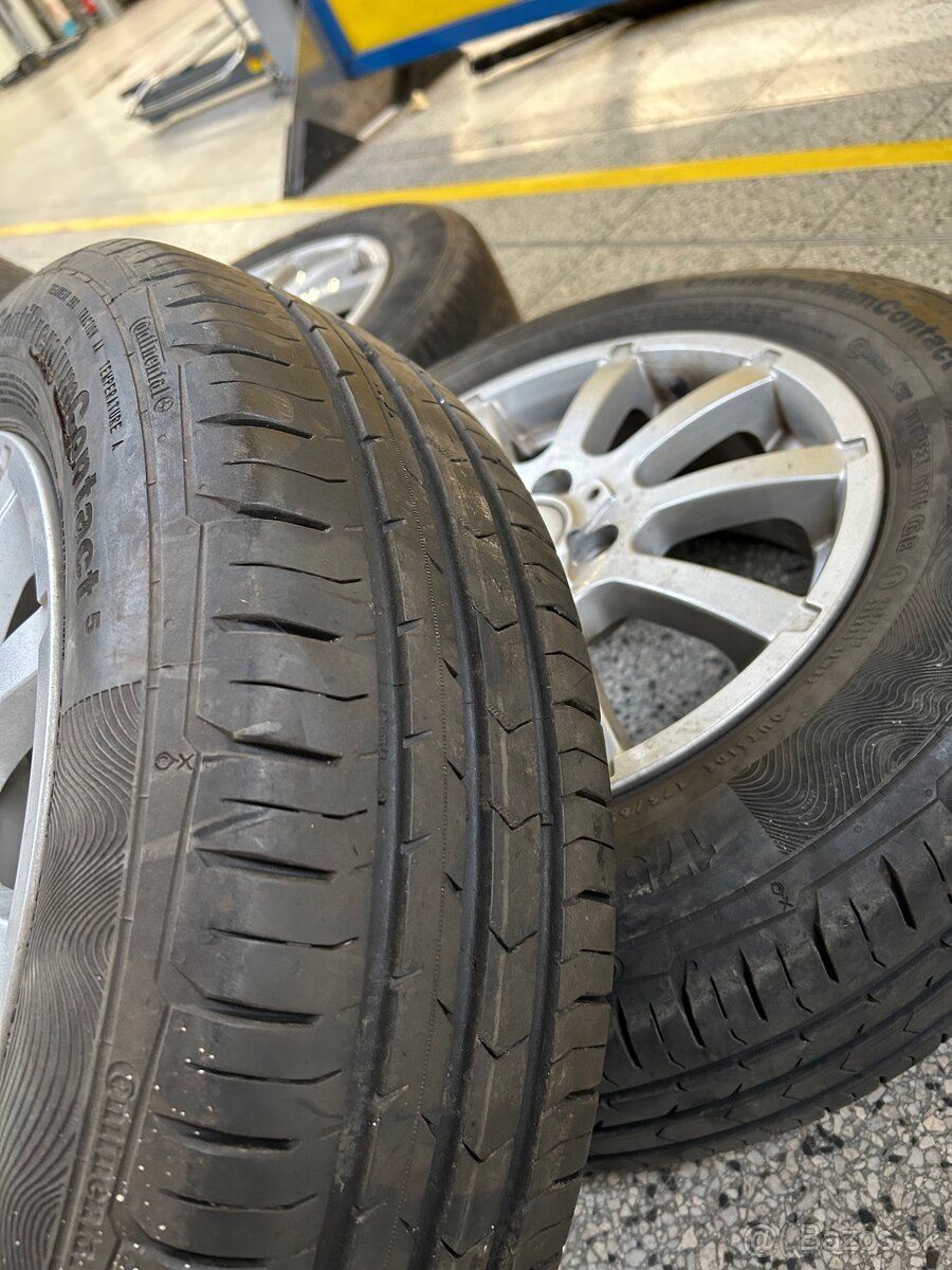 Disky 4x100 R14 + pneumatiky - 6