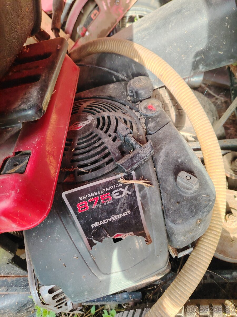 Predám traktorik kosačku rider - 6