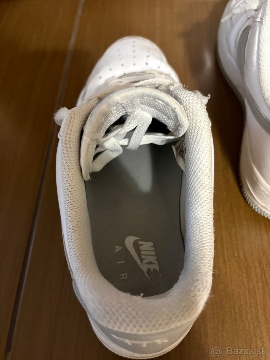 NIKE Airforce 1 - bielo/sivá - 6