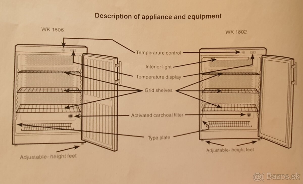 Vinoteka LIEBHERR WK 1802 - 6