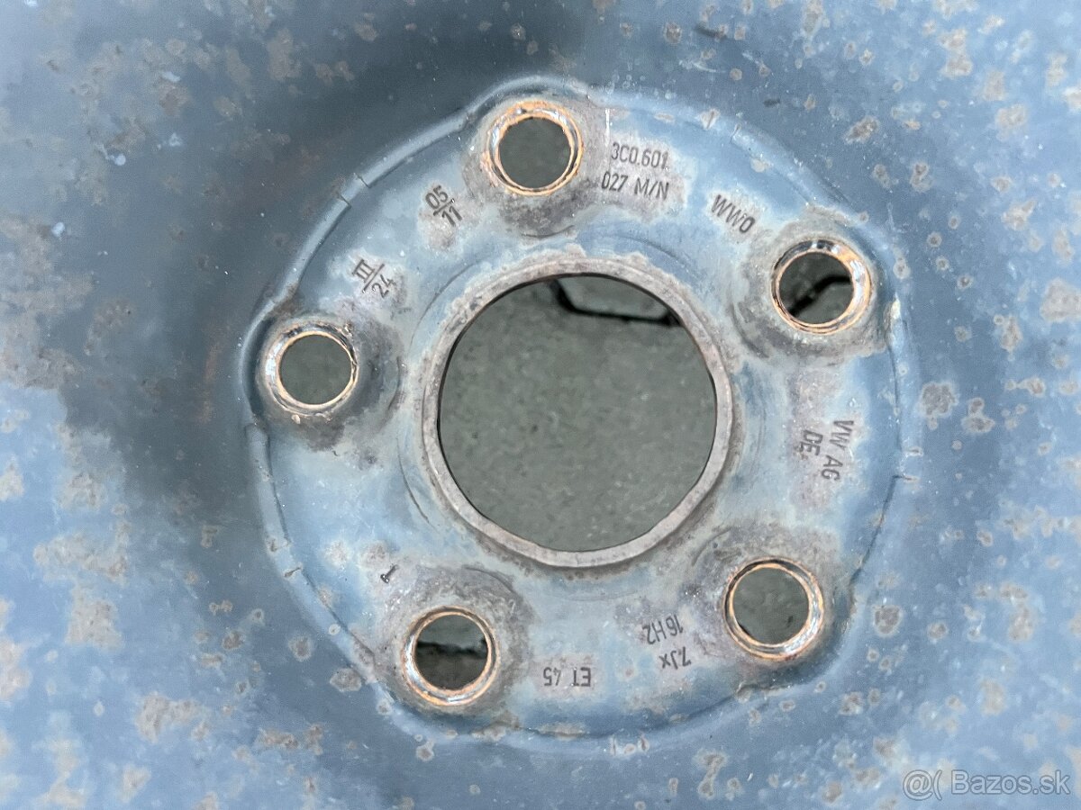 ET45 5x112 R16 plechové disky - 6