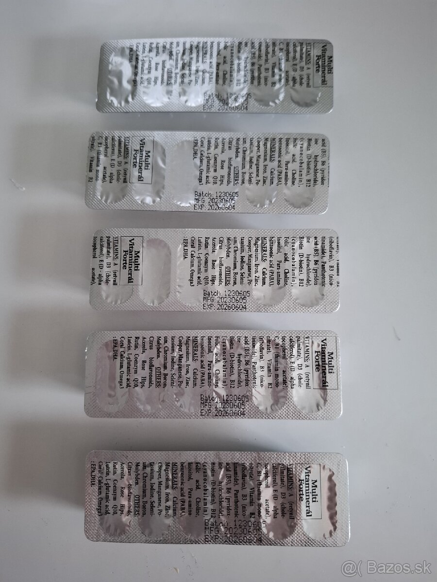 Multivitaminerál doplnky pre ženy - 6
