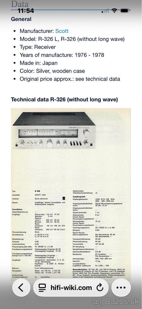 Scott R 326 - 6