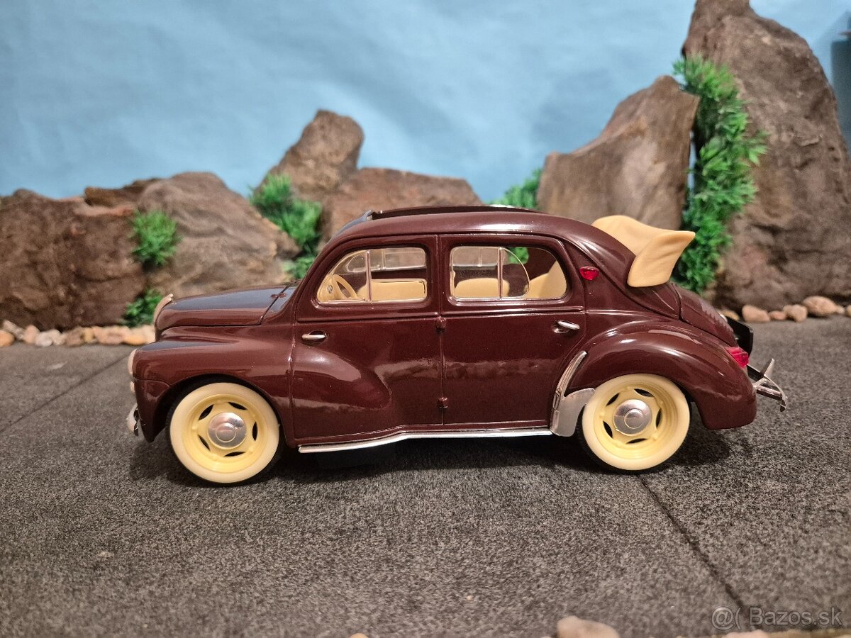 Prodám model 1:18 Renault 4CV cabrio - 6