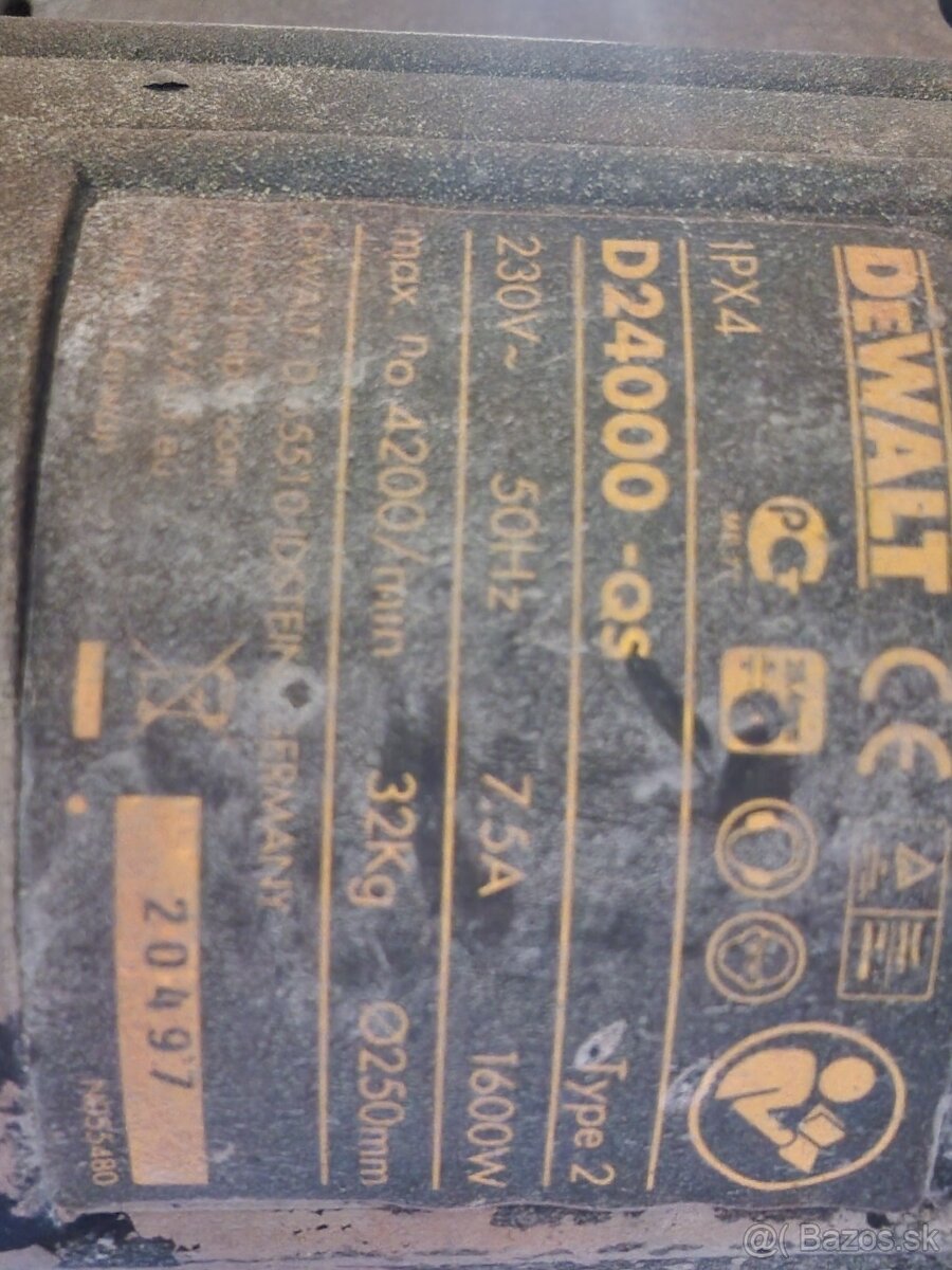 Rezačka na dlažbu Dewalt - 6