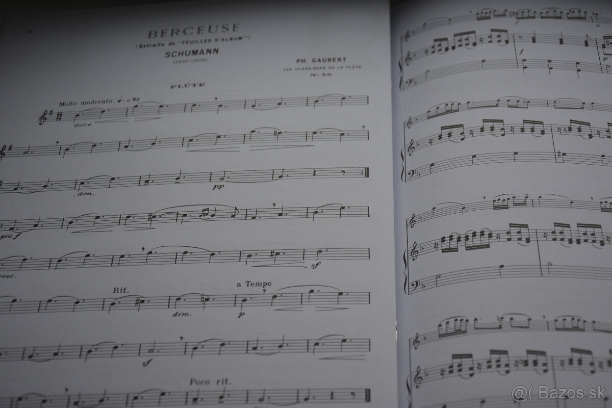 Priečna flauta - Noty - 6