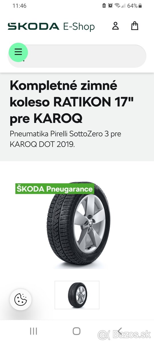 Predám hliníkové disky s gumami - 6