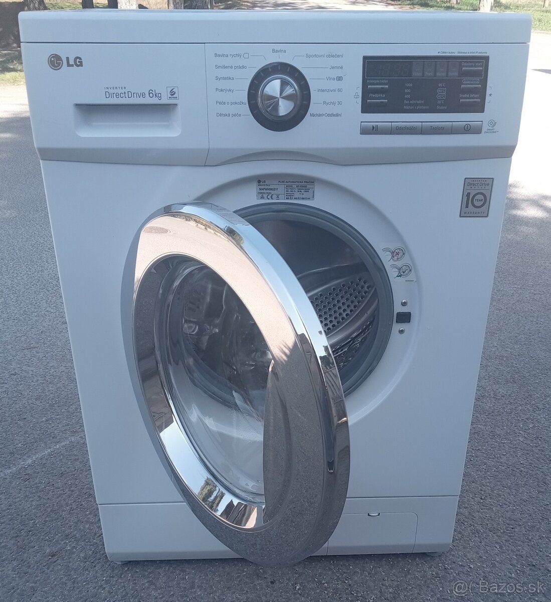 Predám plnefunkčná automatická práčka LG,display,Direct Driv - 6