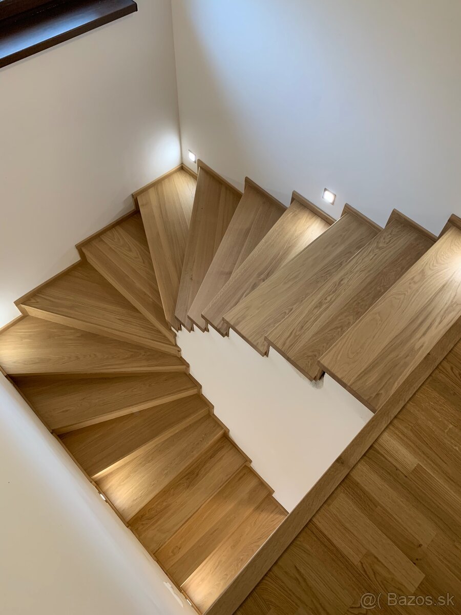 Schody dubové stupnice - 6