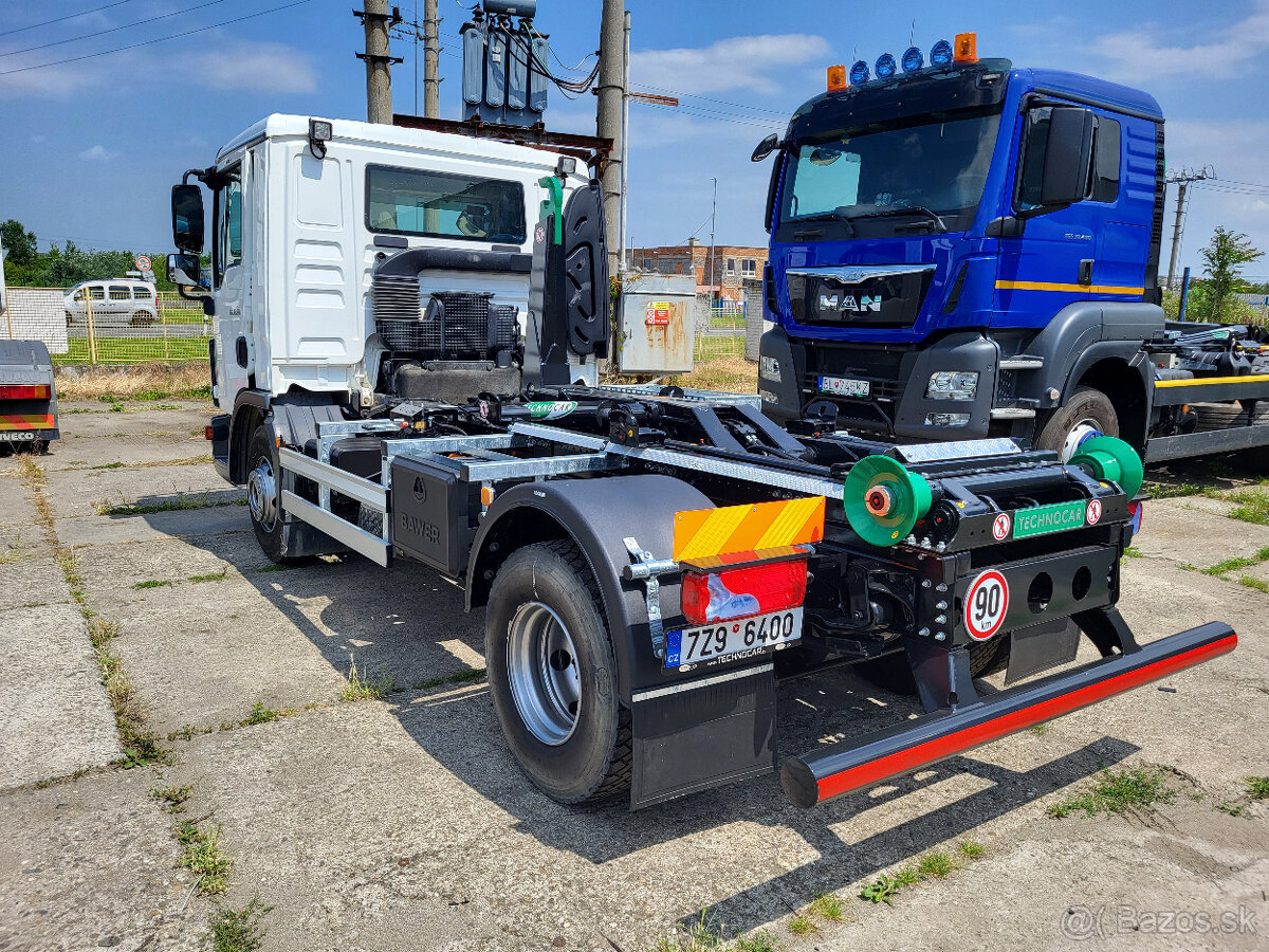 MAN TGL 12.190 4x2 BB hákový naťahovák kontajnerů TECHNOCAR - 6