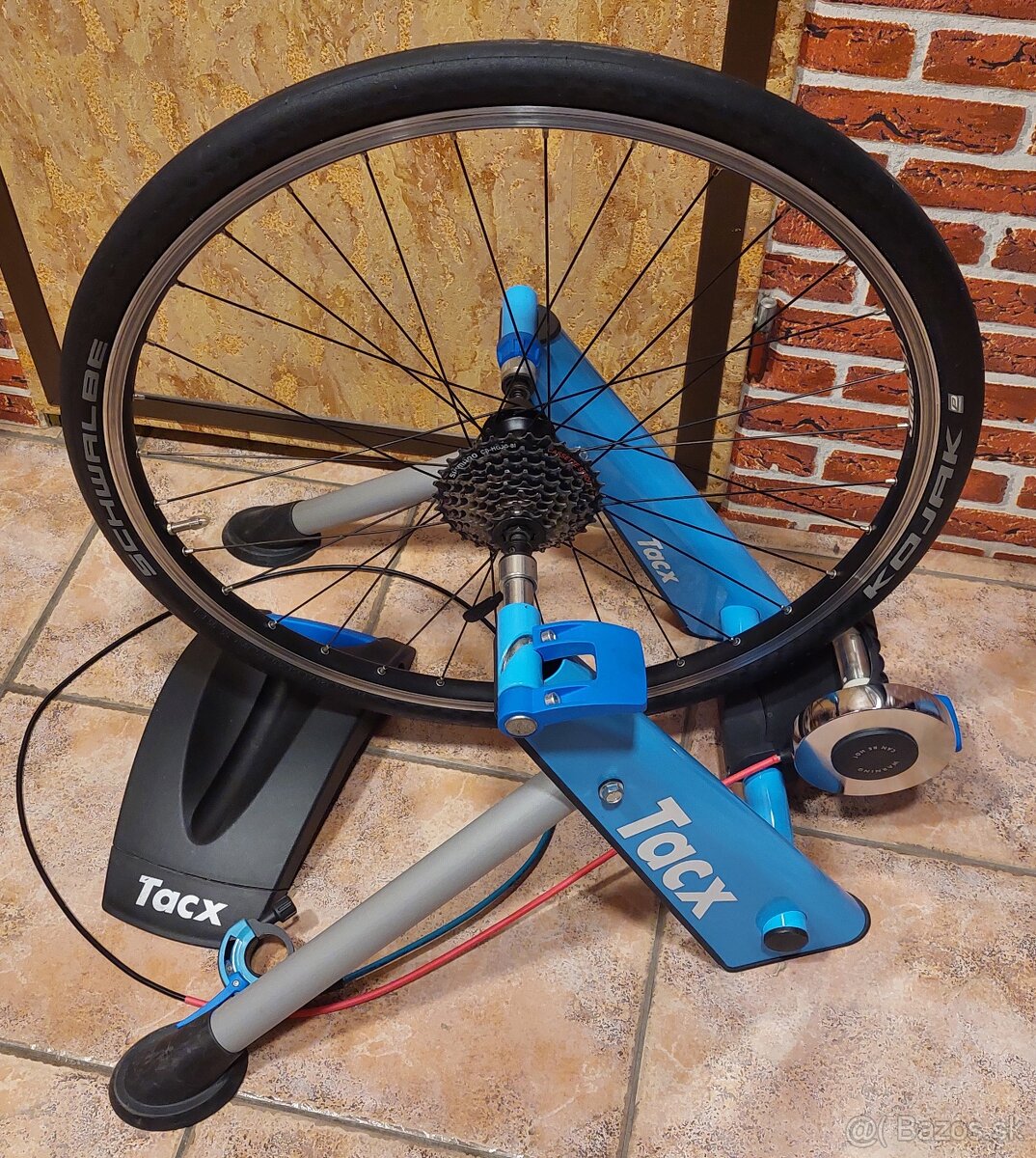 Cyklistický trenažér TACK Blue Motion Pro - 6