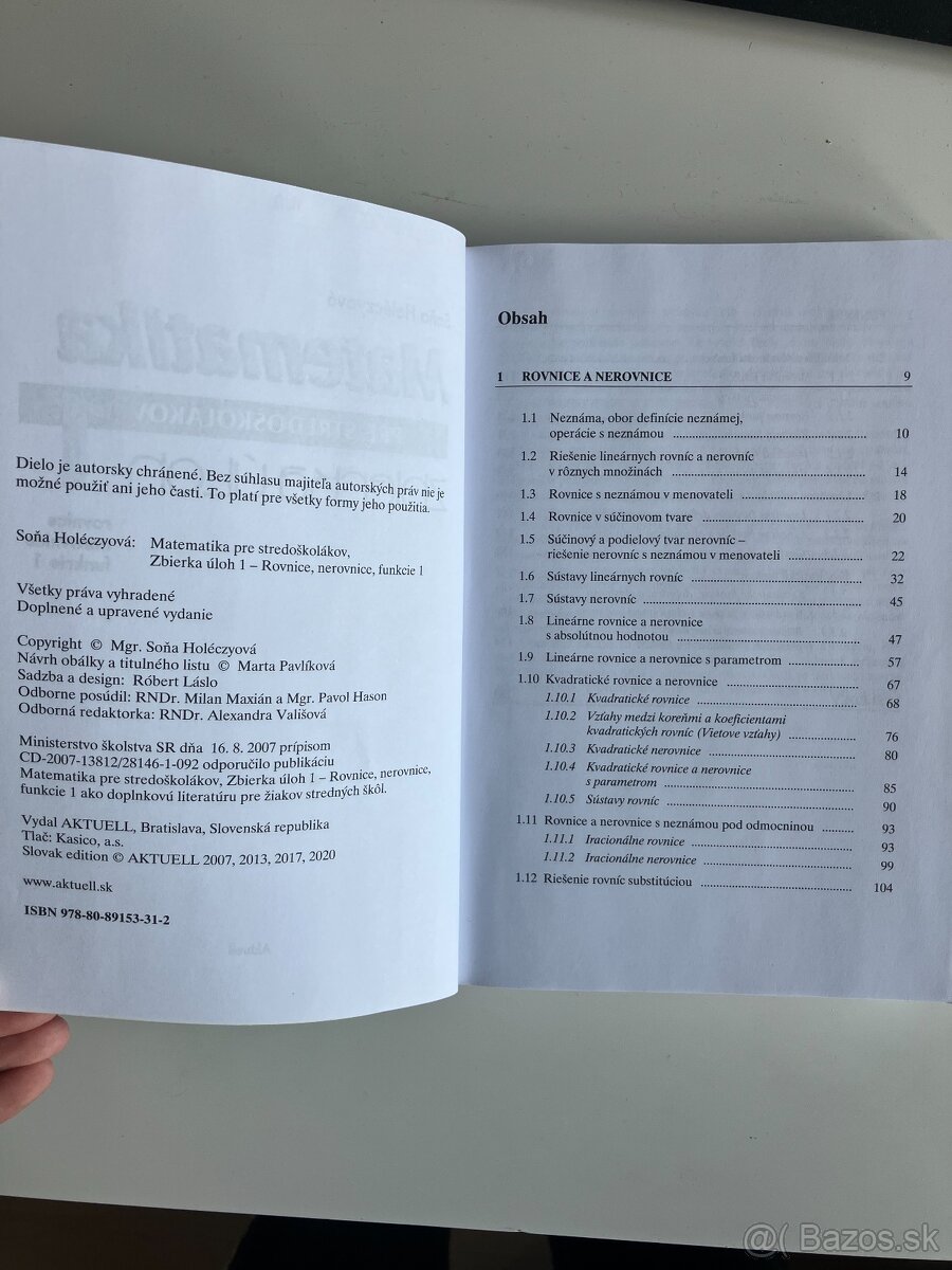 Matematika pre stredoškolákov 1 a 2 - 6