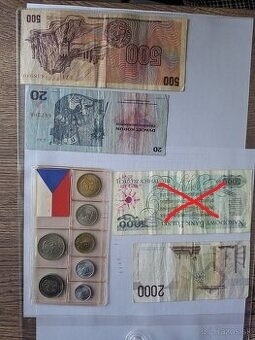 Bankovky, mince - 6