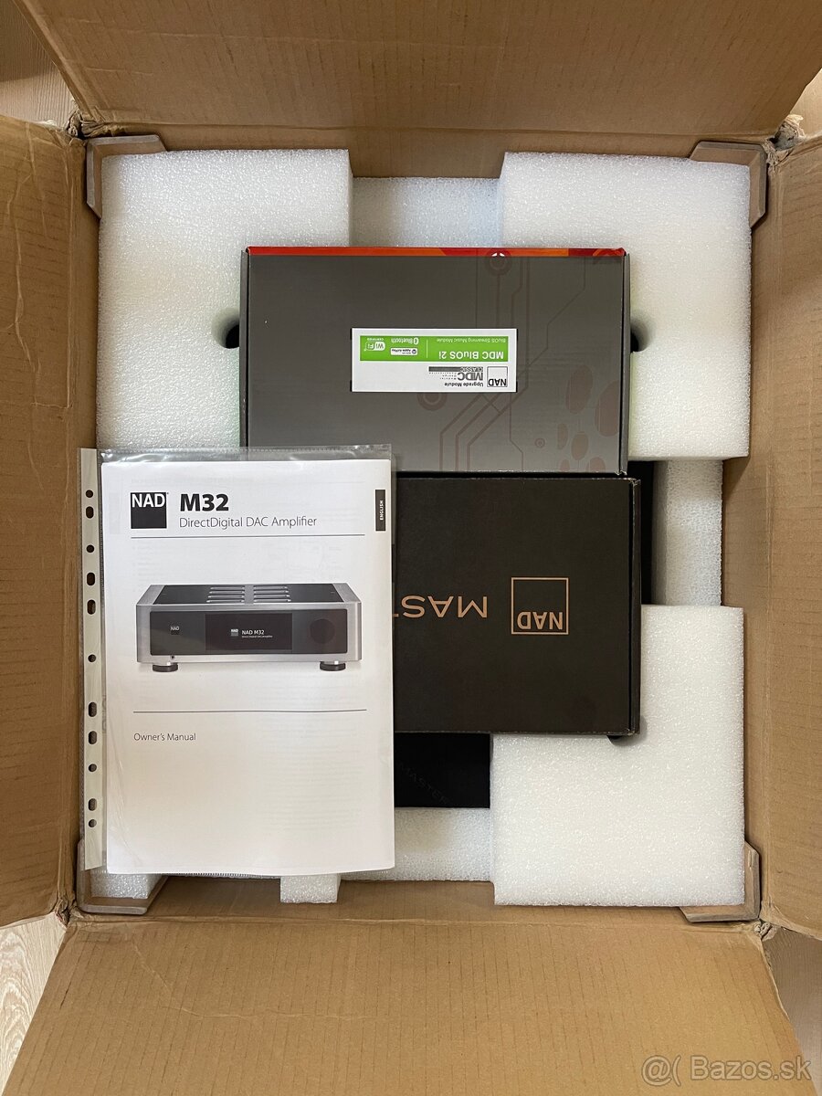 High-end stereo zosilňovač a streamer NAD M32 - 6