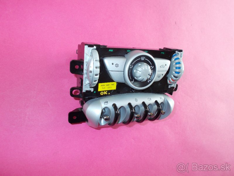 BMW MINI ONE COOPER R56 R57 ovládanie okien + panel kúrenia - 6