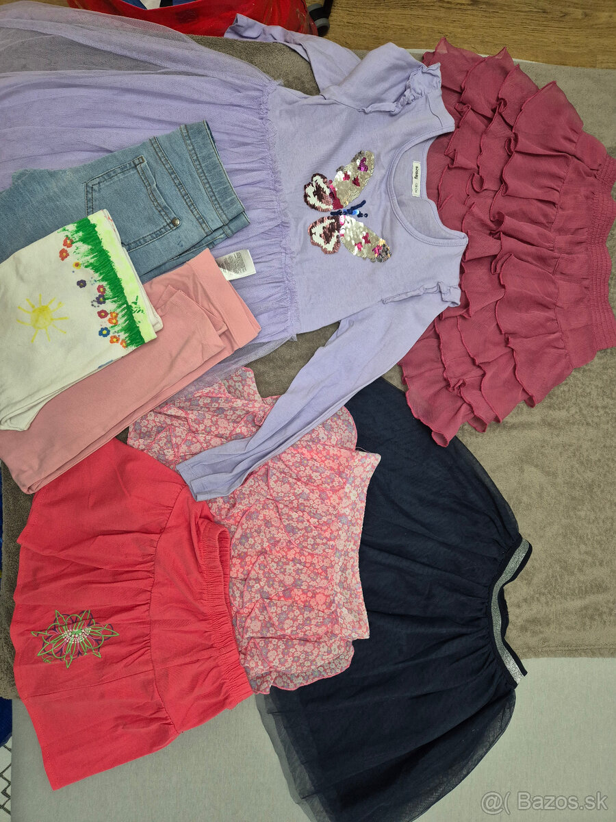 balik oblecenia dievca 122/128 vel. - 6