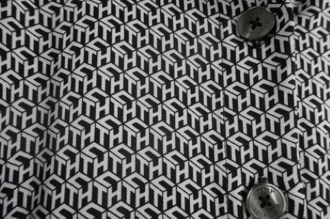 TOMMY HILFIGER MONOGRAM luxusne dlhe damske saty S/M - 6